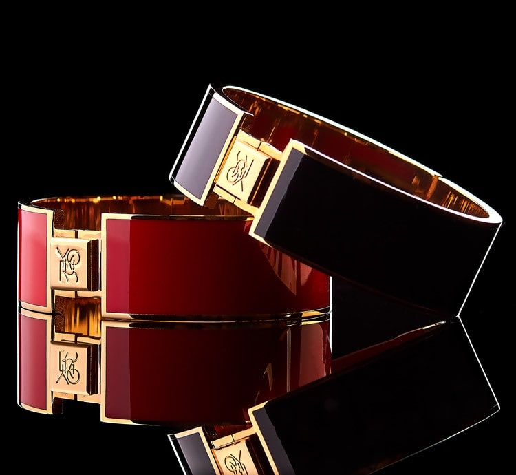 Позолоченные браслеты с эмалевым покрытием