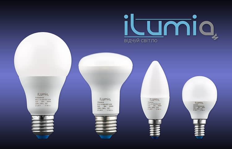 Светодиодные лампы торговой марки Ilumia